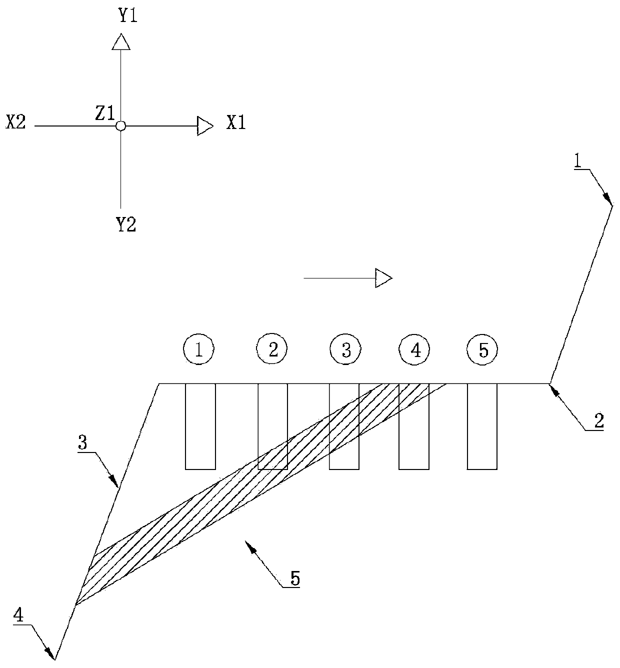 A construction method for mechanical excavation of pre-drilled stonework