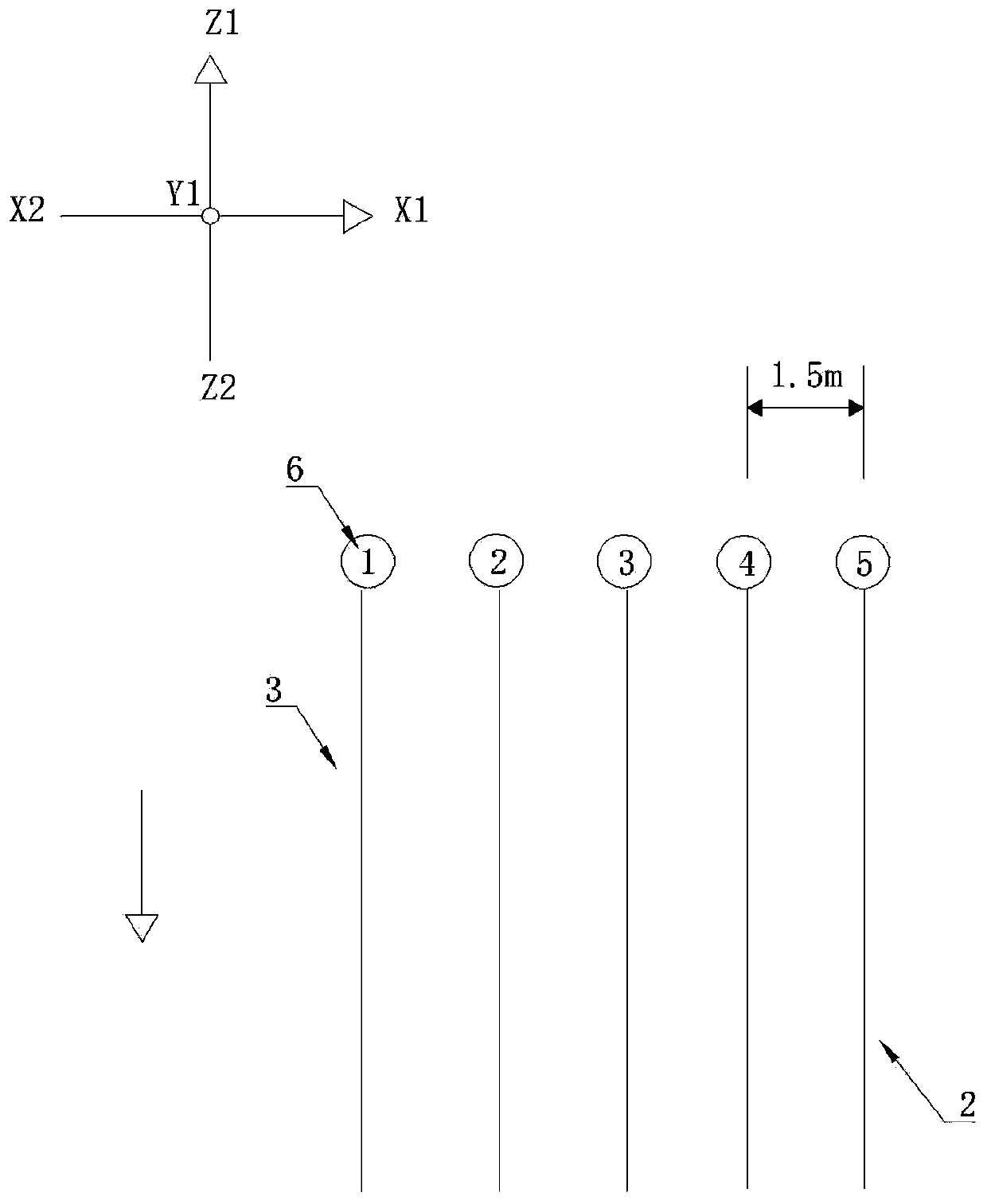 A construction method for mechanical excavation of pre-drilled stonework