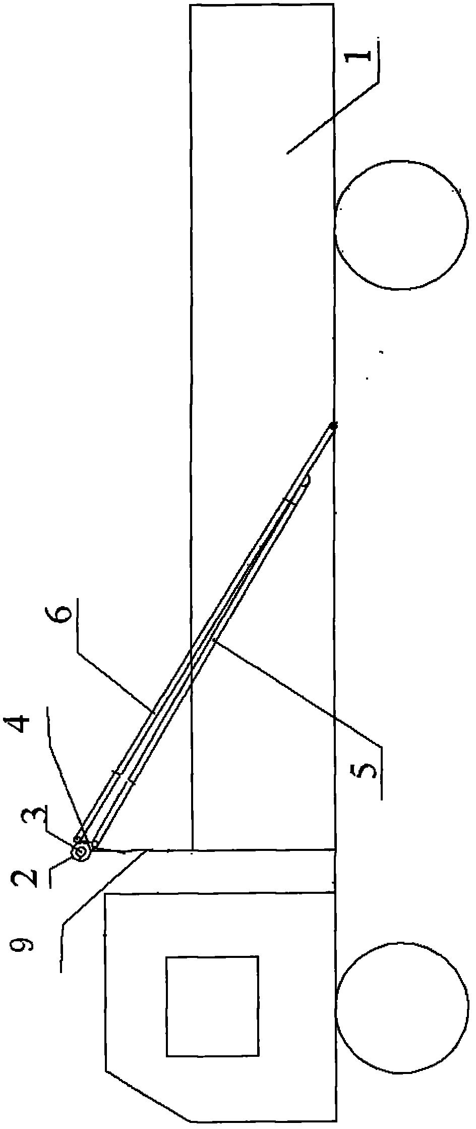 Automatic retractable soft awning for wagon box