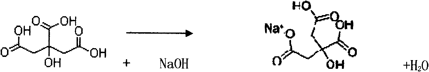 Method for preparing anhydrous monosodium citrate