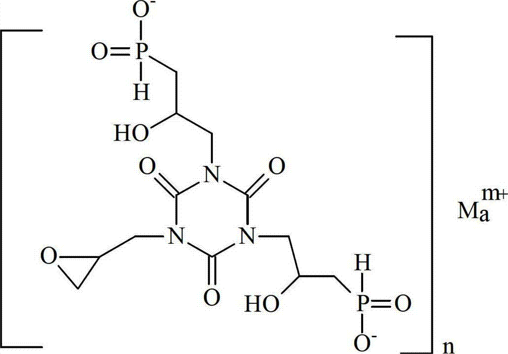 Halogen-free flame retardant and preparation method thereof