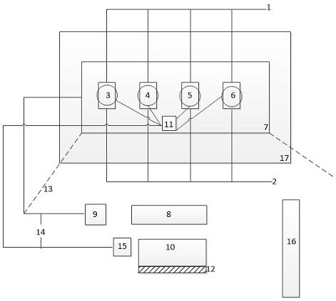 Use method of dust coagulation device based on gas atomization vortex fluid generation unit group