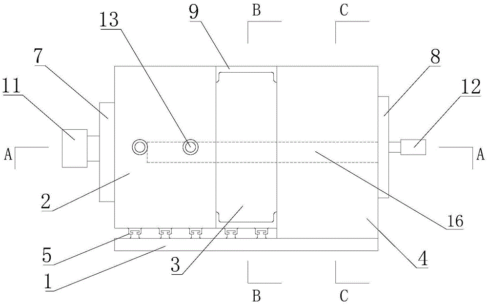 A simulation test device for dislocation of weak structural belts under stress