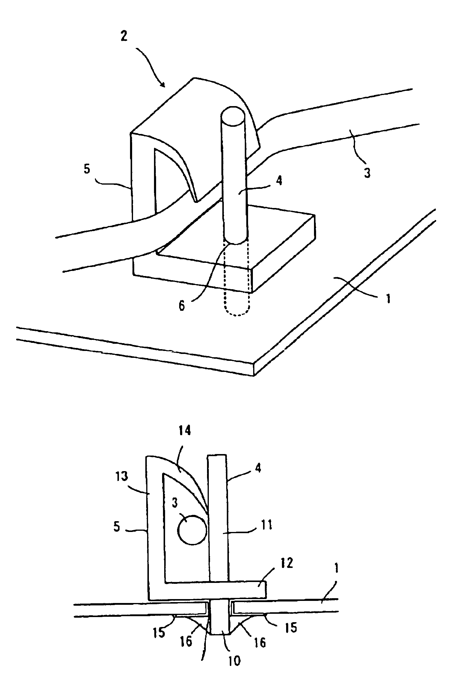 Wire retainer