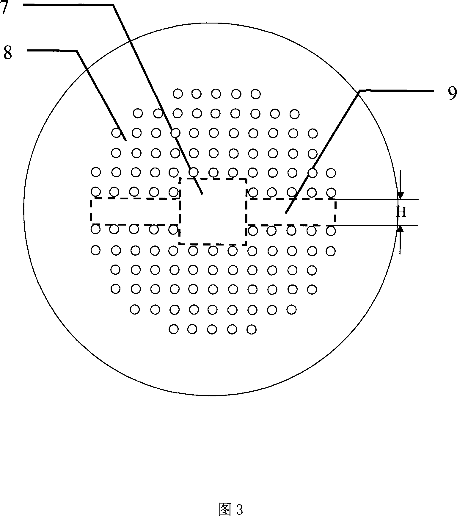 Side leaking photon crystal optical fiber and producing method thereof