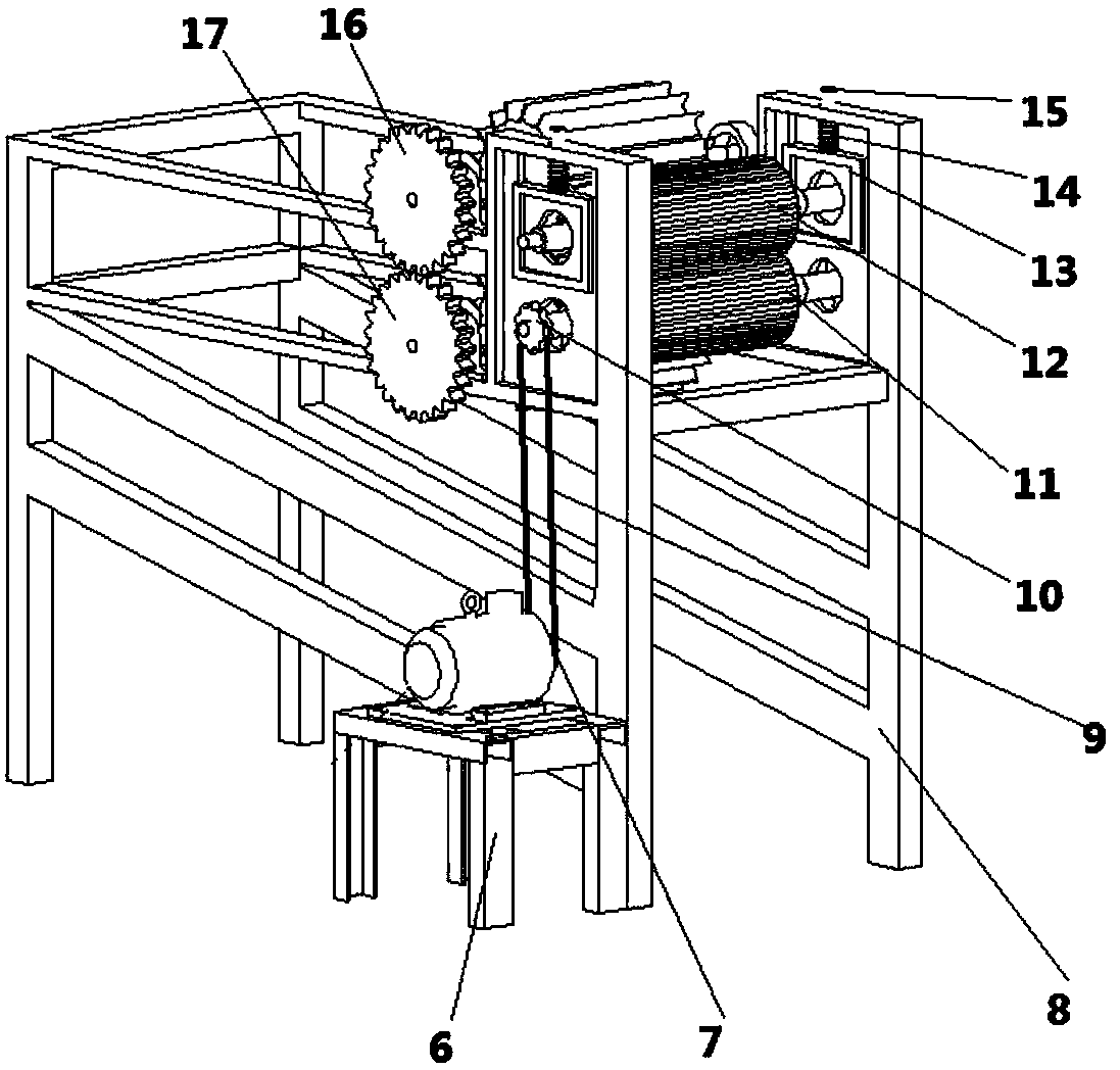 Automatic stripping machine