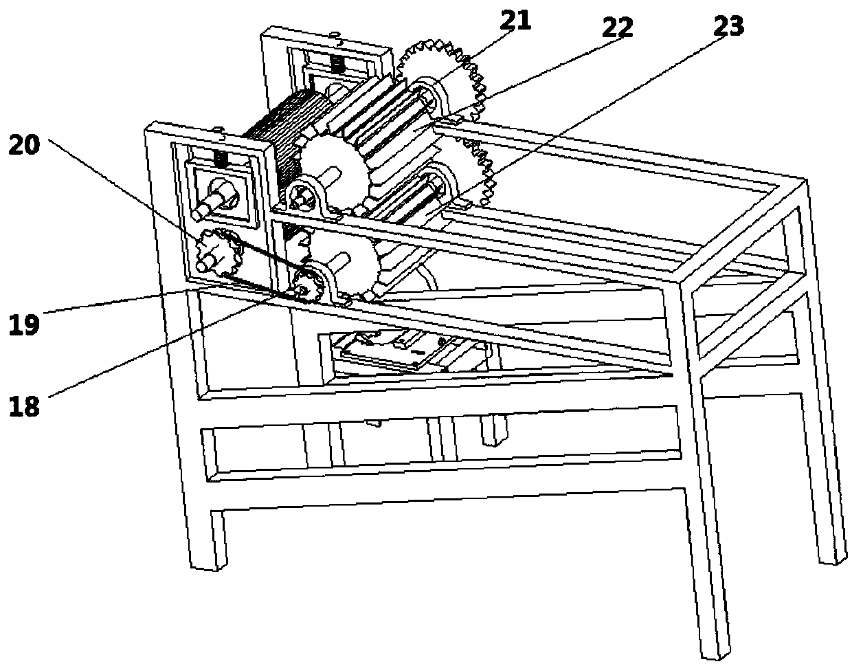 Automatic stripping machine