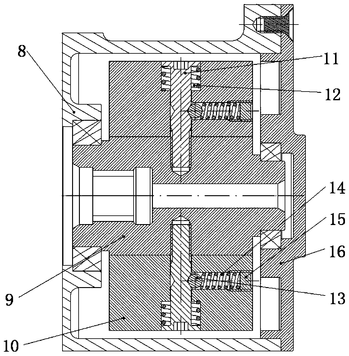 Adjustable centrifugal speed limiting device