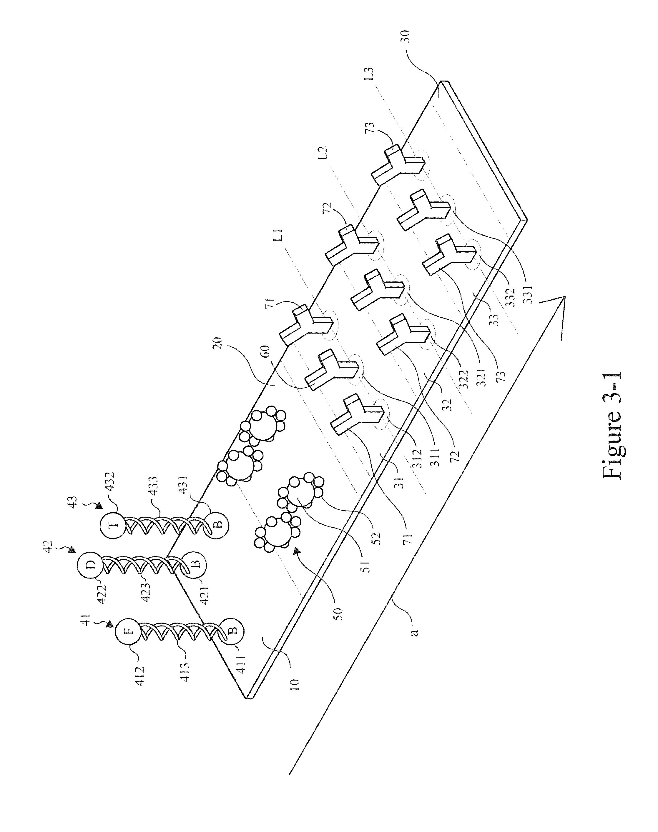 Device for detecting amplified products of nucleic acid