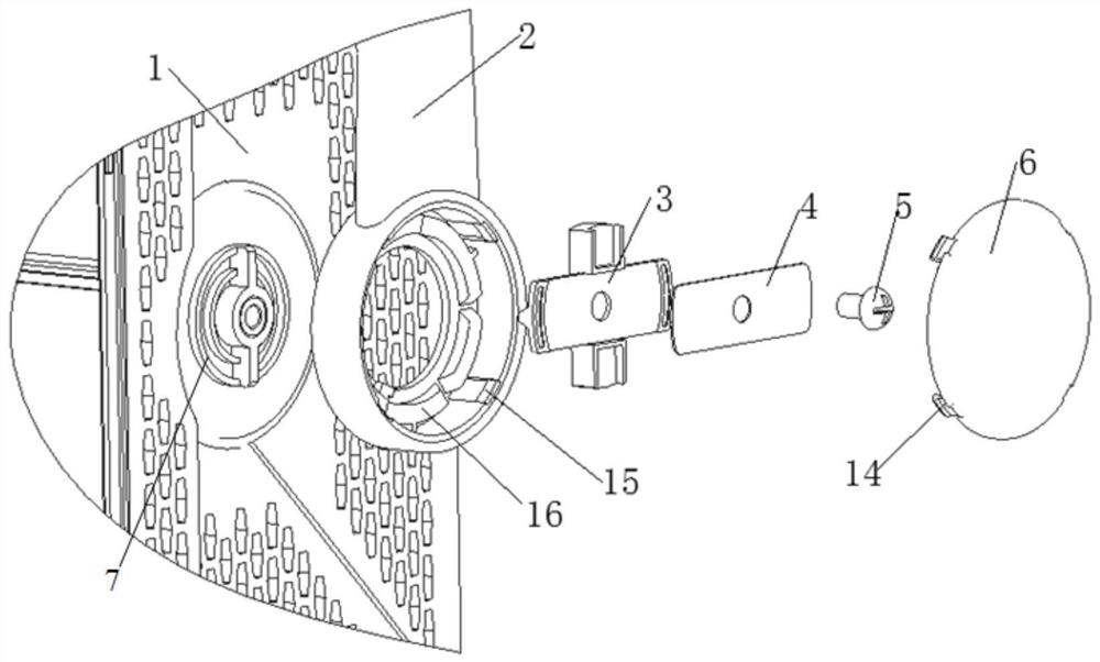 Handle structure for portable instrument, portable instrument and use method