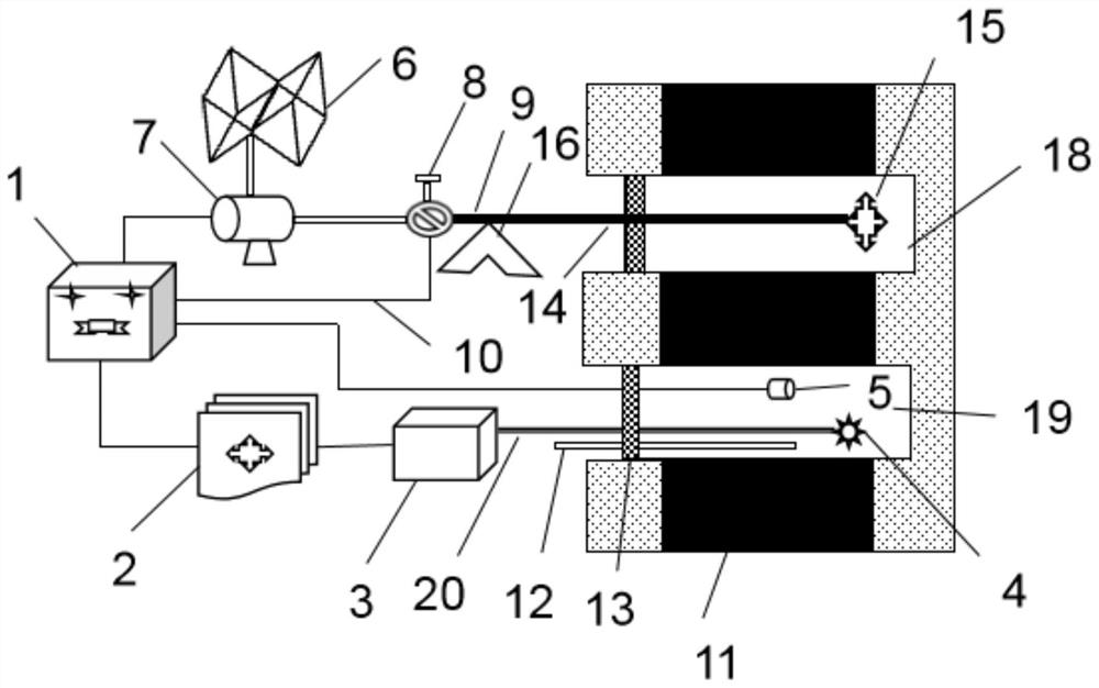 Integrated reinforced coal seam gas extraction system and extraction method