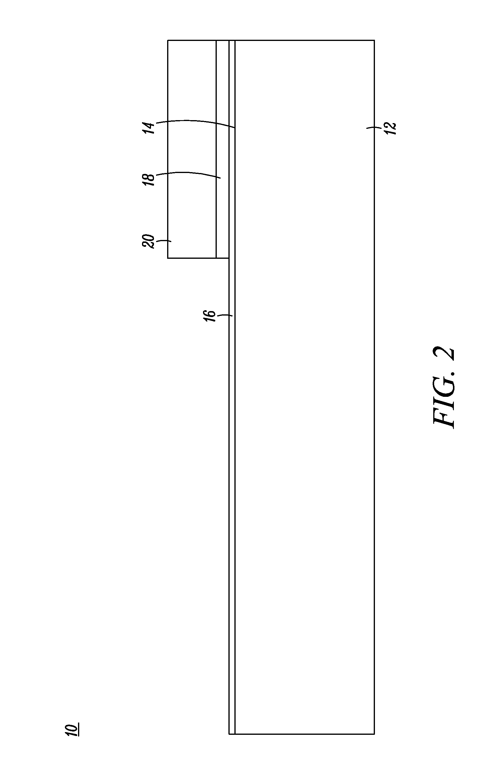 RF power transistor structure and a method of forming the same