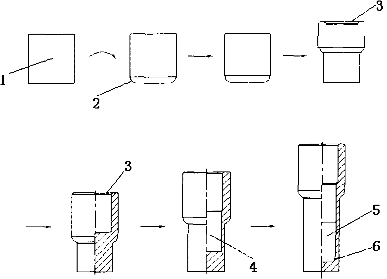 Process for manufacturing outer sleeve blanks