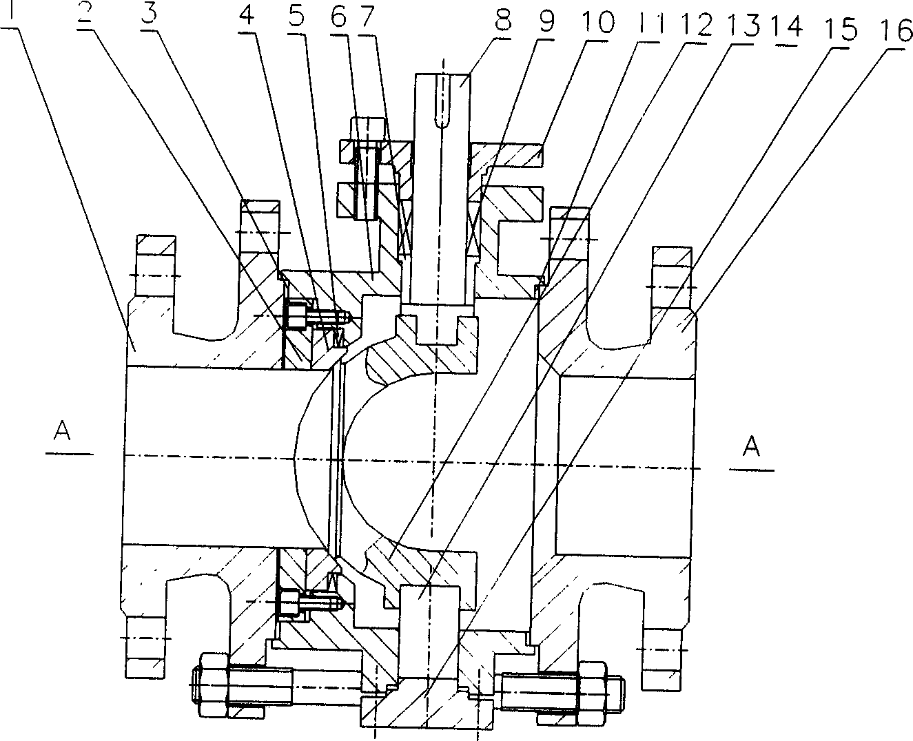 Conical surface hard seal ball valve