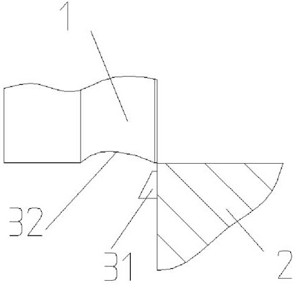 Anti-erosion power-level slide valve in hydraulic servo valve