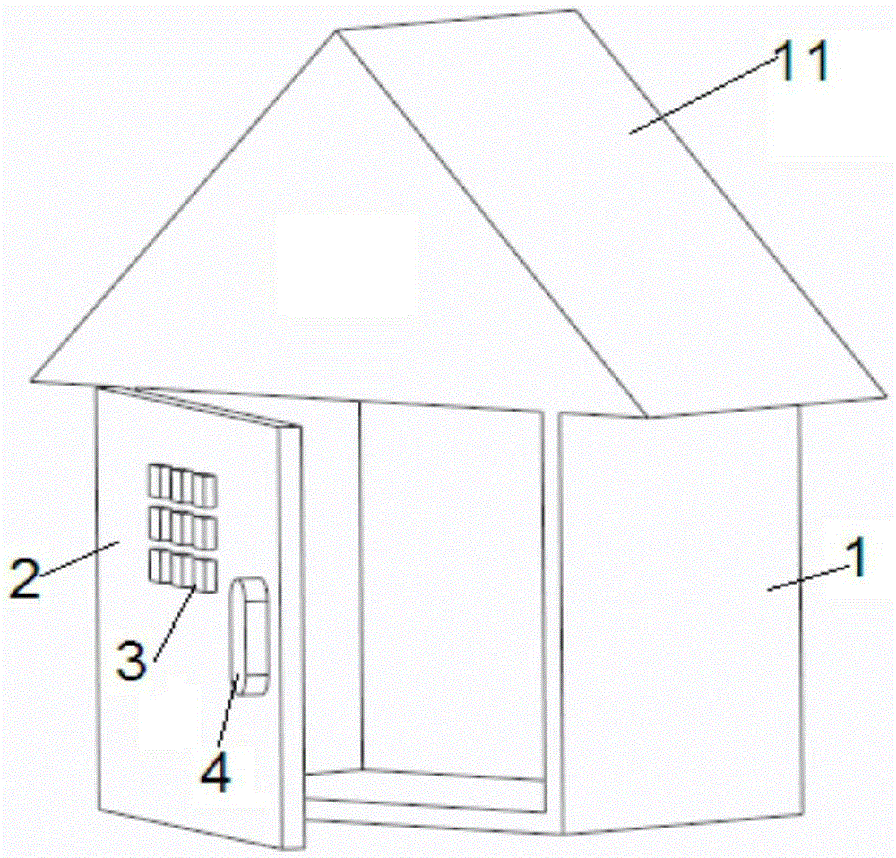 Antitheft distribution box