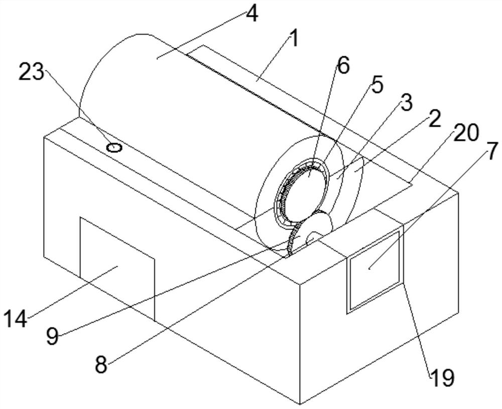 Organic fertilizer fermentation device