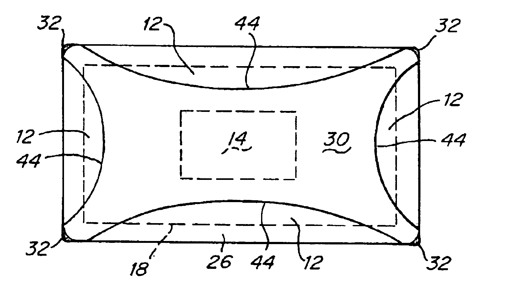 Adhesive bandage for protection of skin surfaces