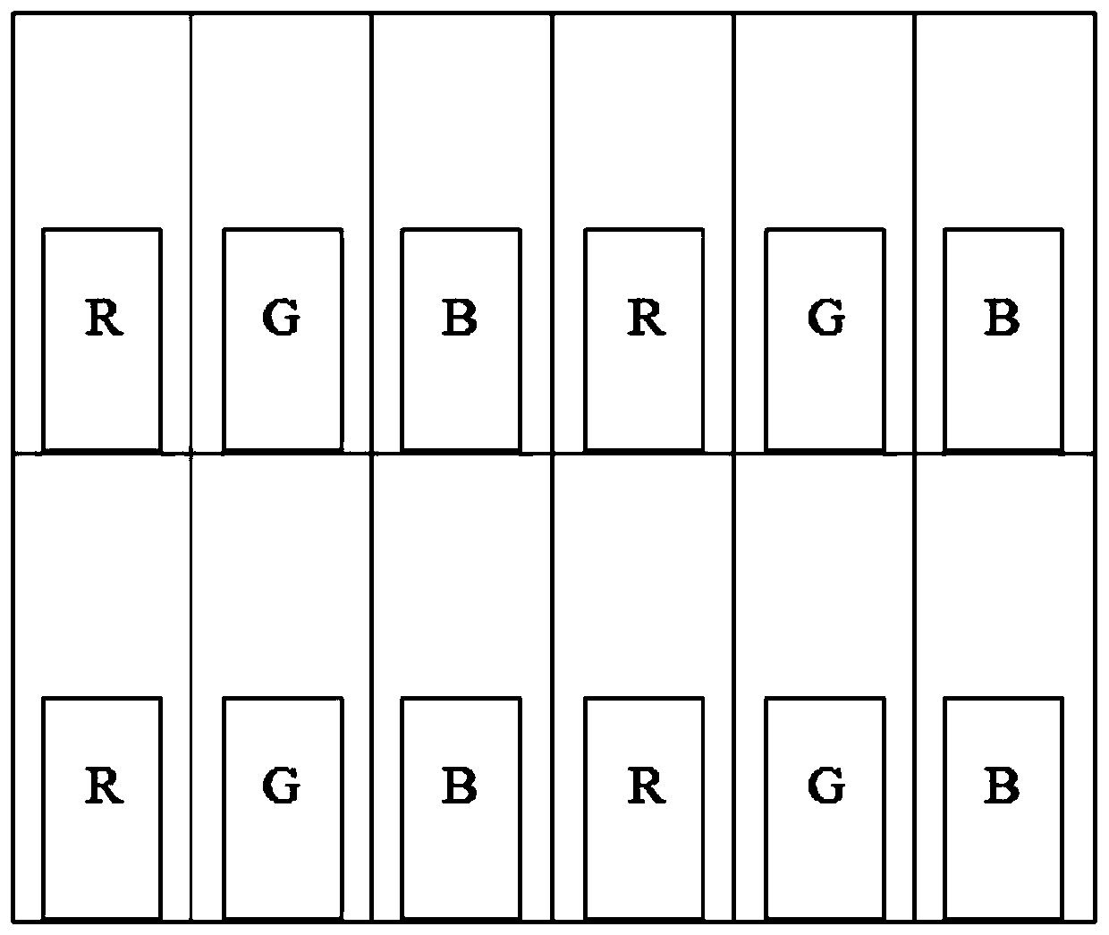 Pixel arrangement structure, =electroluminescent device and = display device