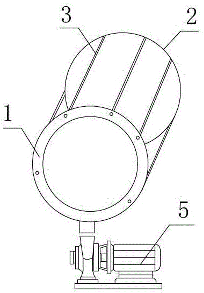 Rotary demagnetizer and lithium battery negative electrode material powder processing device