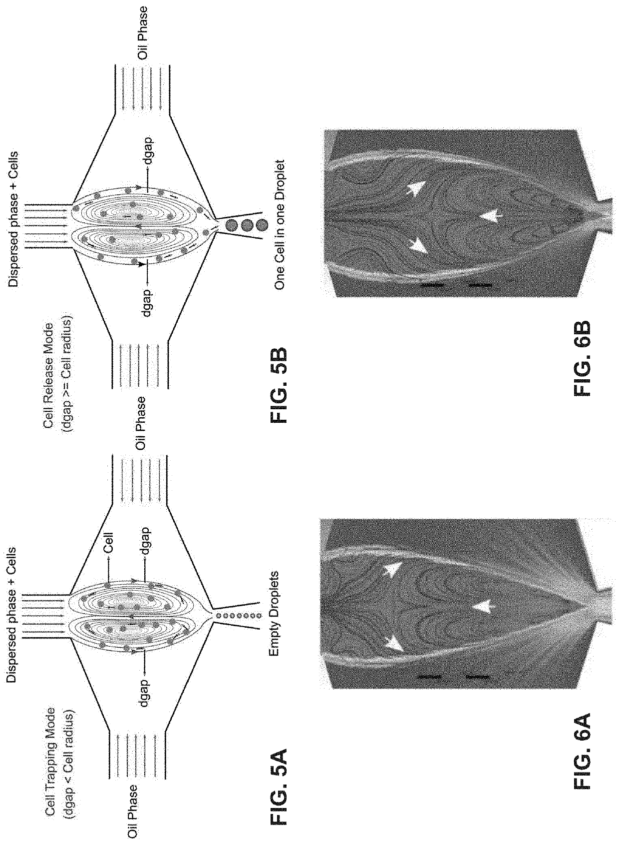 High-efficiency encapsulation in droplets based on hydrodynamic vortices control