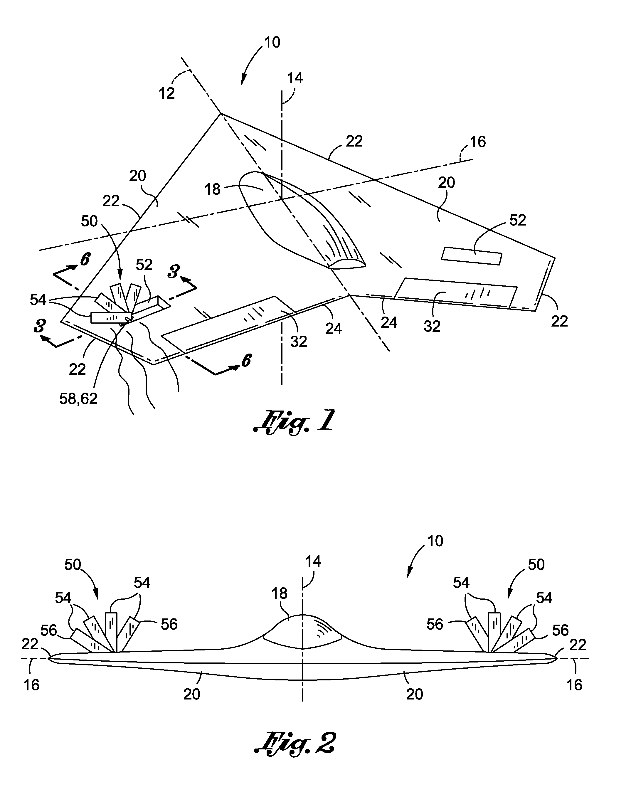 Aerodynamic fan control effector