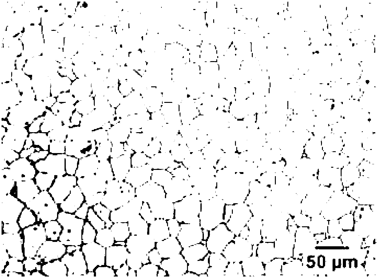 Low-cost fine-grain weak-texture magnesium alloy sheet and manufacturing method thereof