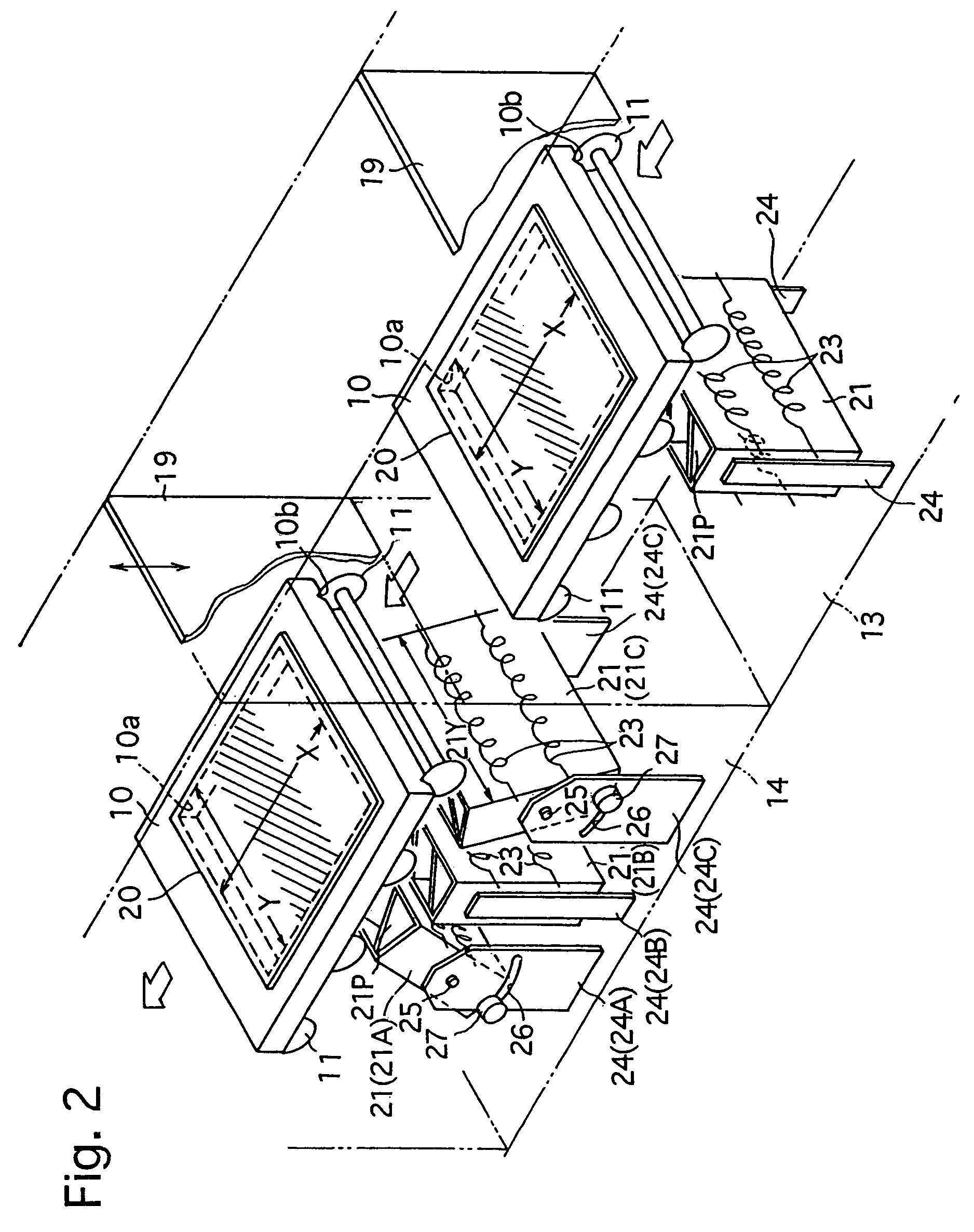 Successive vapour deposition system, vapour deposition system, and vapour deposition process