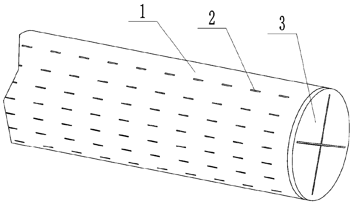 Multistage aeration oxidation pond-gravel bed-constructed wetland tail water efficient treatment system