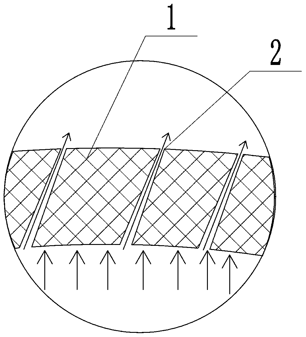 Multistage aeration oxidation pond-gravel bed-constructed wetland tail water efficient treatment system