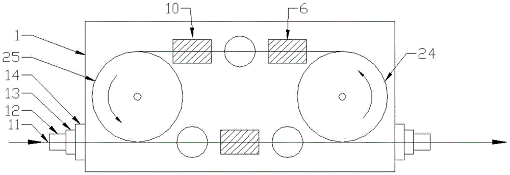 A vacuum microwave drying method for high temperature resistant communication cable insulation process and its drying recovery and reuse treatment device