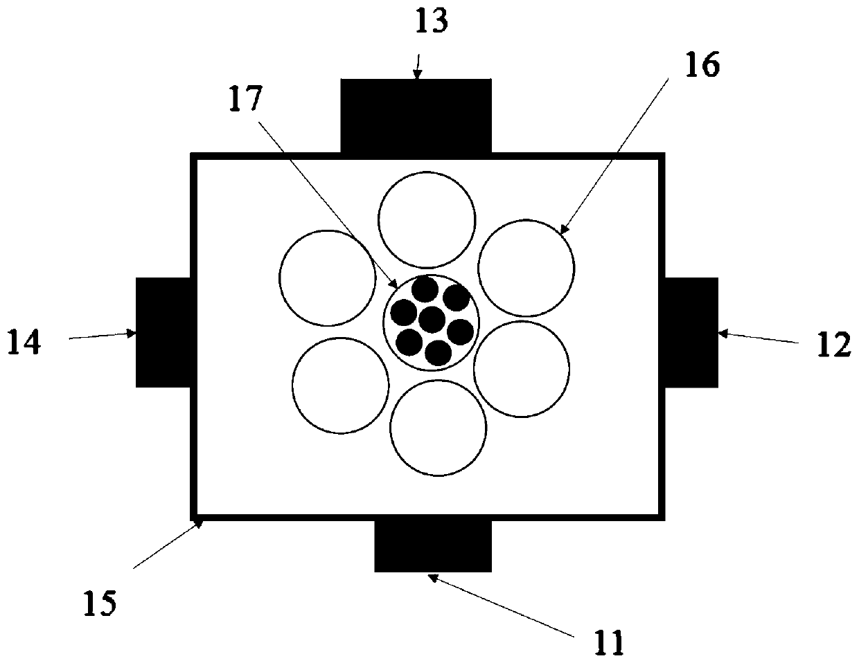 Pressure casting aluminum mold with nanocrystalline composite coating and preparing method