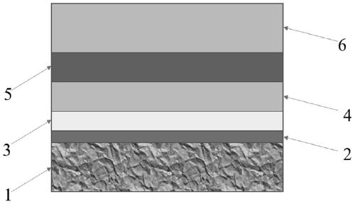 Pressure casting aluminum mold with nanocrystalline composite coating and preparing method