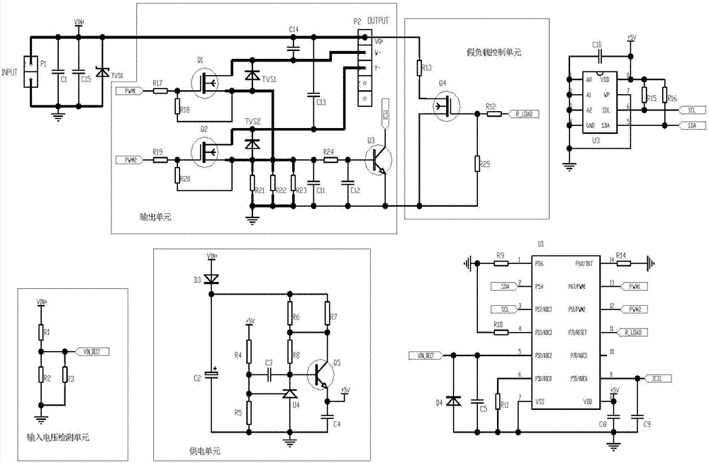 Dimming and color modulation controller based on input voltage control and method of dimming and color modulation controller