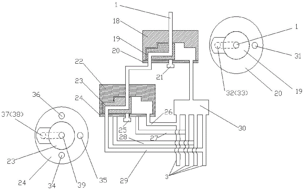 3D printing method and device for parts with large inclination angle, and electronically controlled multifunctional powder separator