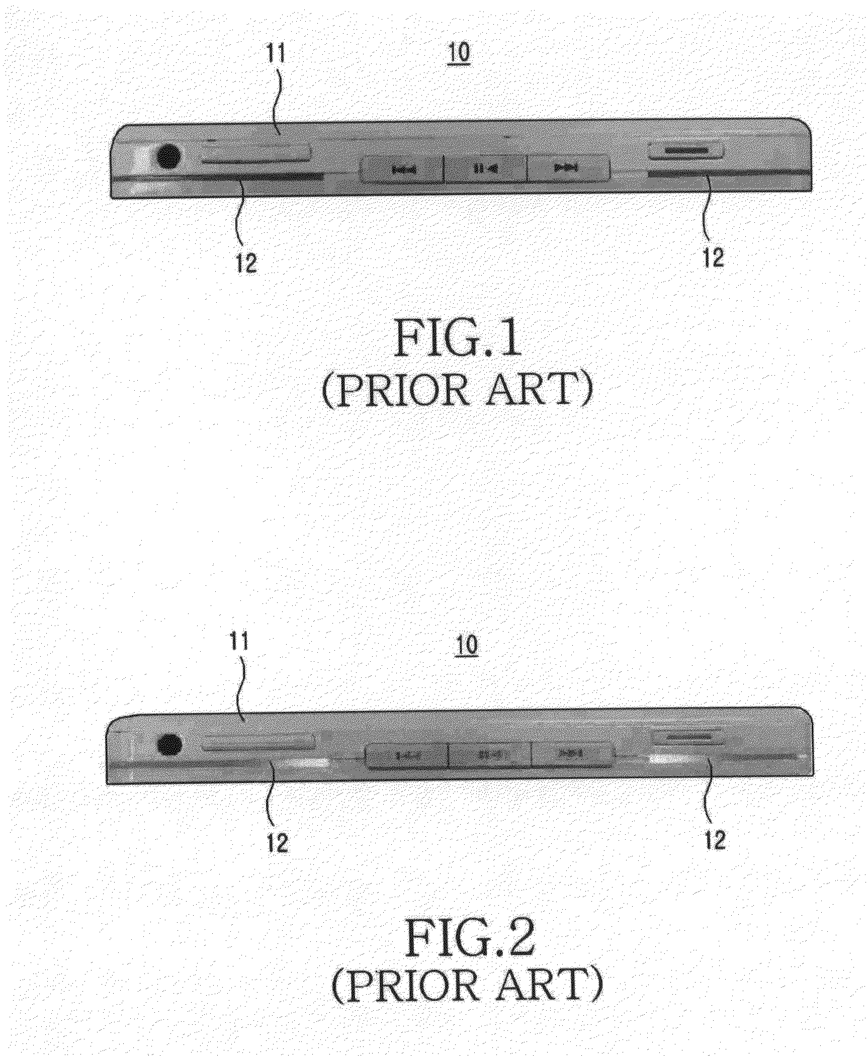 Light-emitting device of portable communication terminal