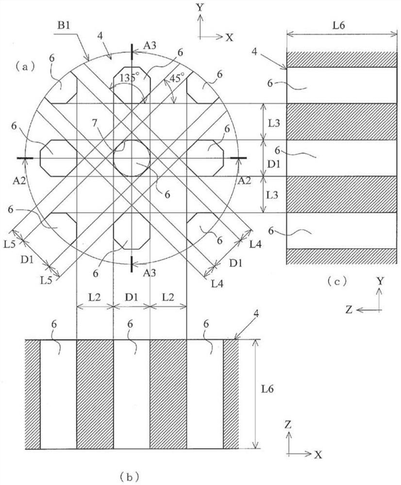 Injection molding method of mesh filter, injection molding mold and mesh filter