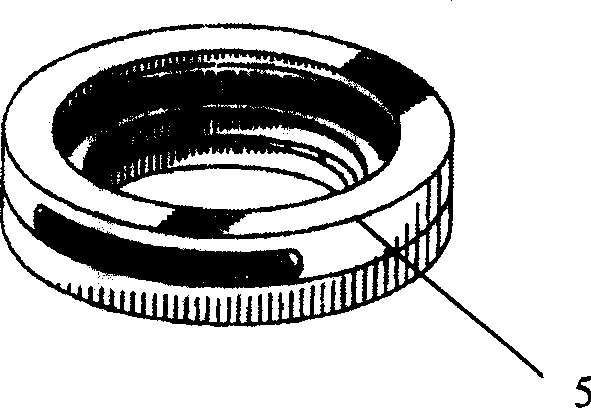 Plasma etching device exhaustring