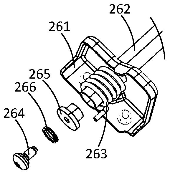 Easy-to-enter mechanism of sliding rail driving unlocking floor lock