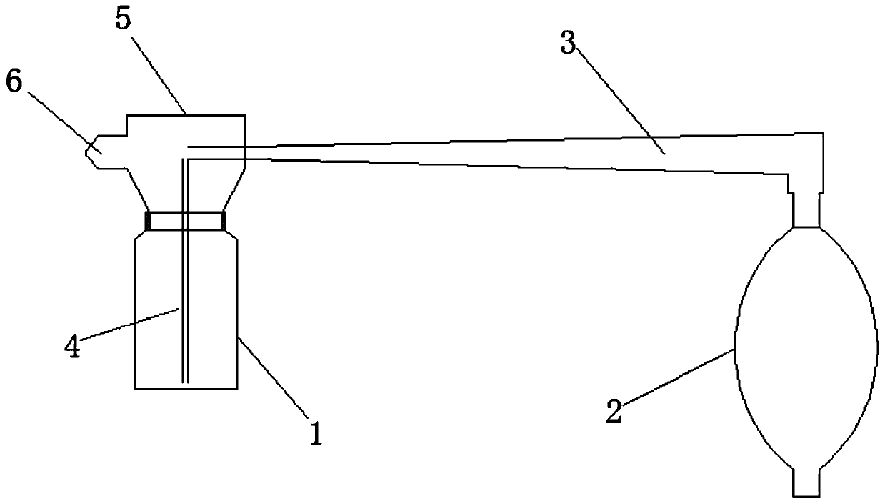 Momordica grosvenori artificial pollination instrument and pollination method