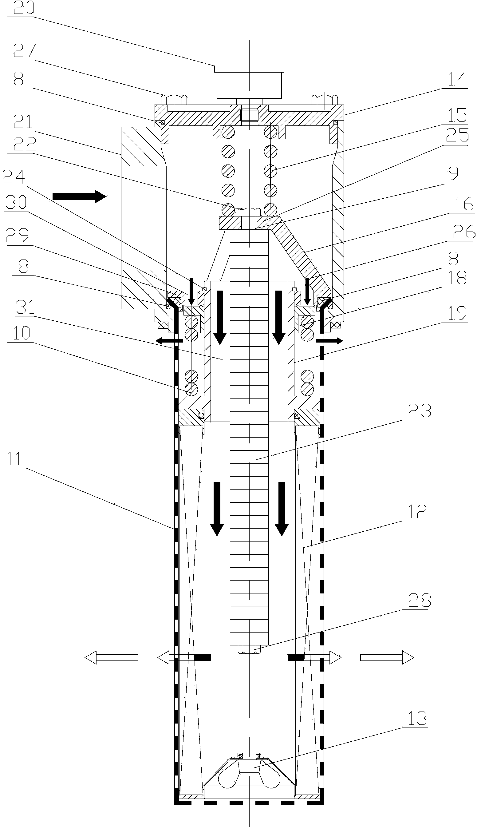 Return filter and method of filtering fluid by using return filter