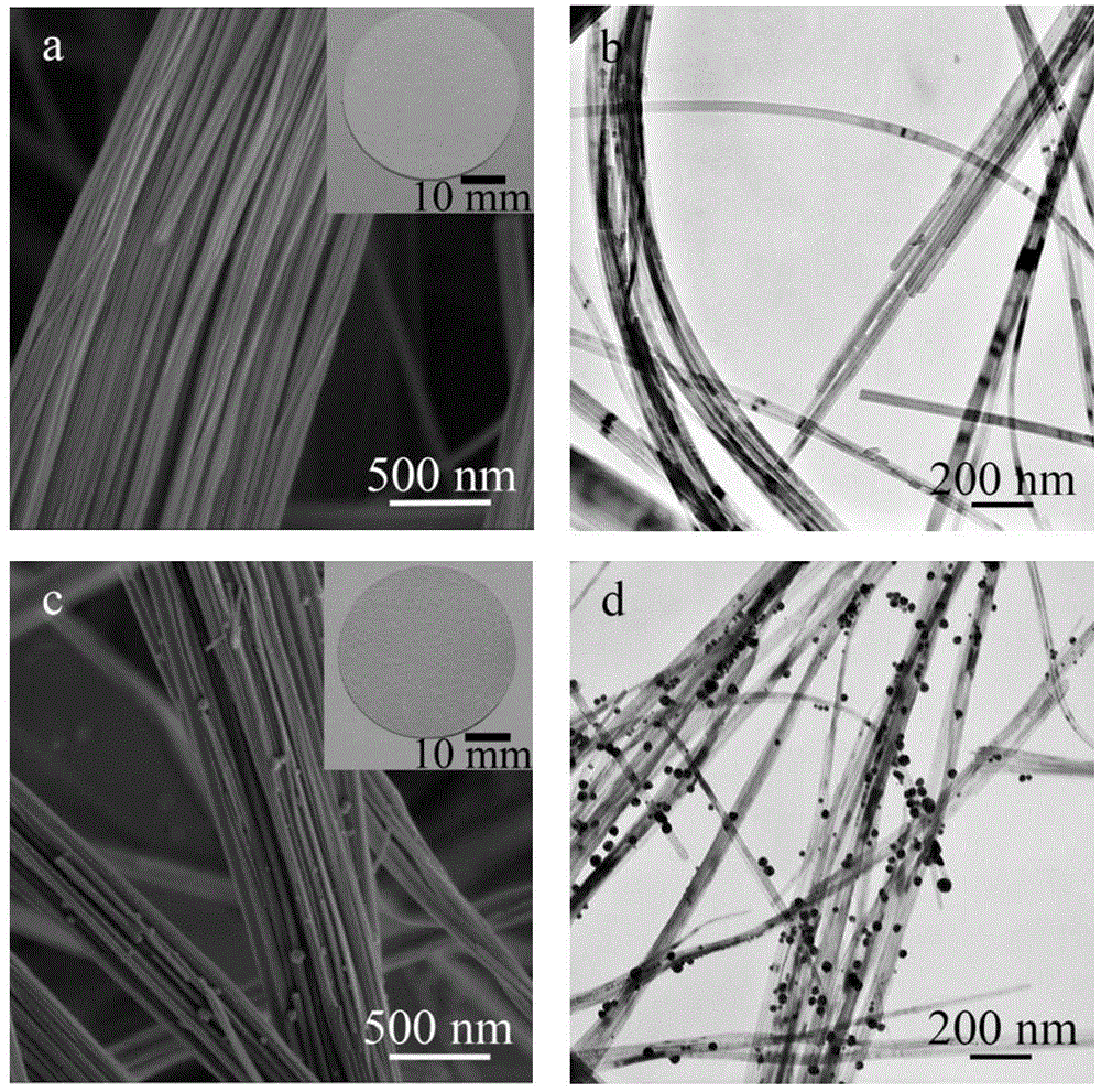 Nano-silver compounded hydroxyapatite super-long nanowire antibacterial paper