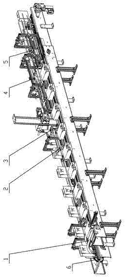 Automatic paper gift-box packing forming device and forming processes