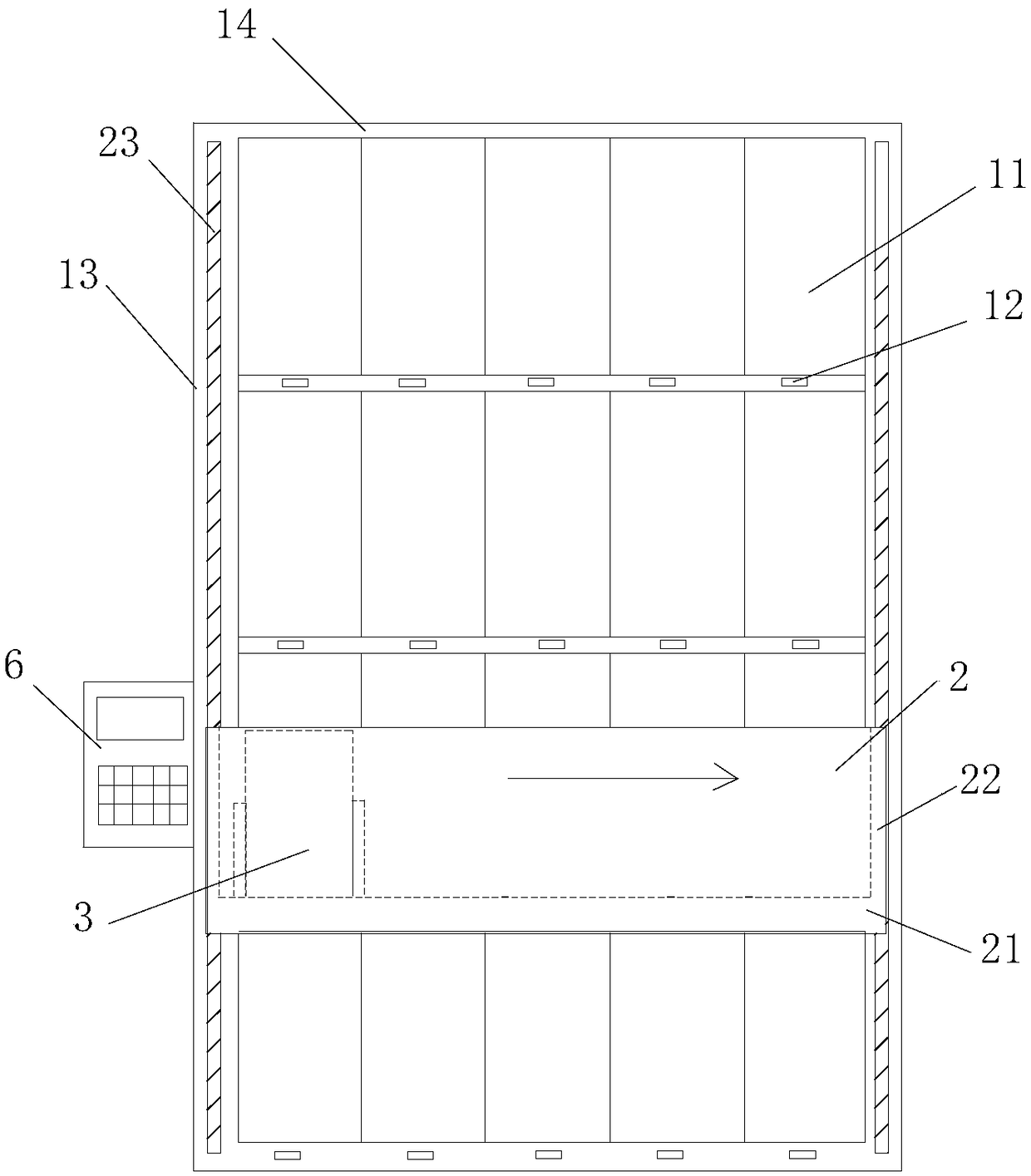 Legal file management cabinet