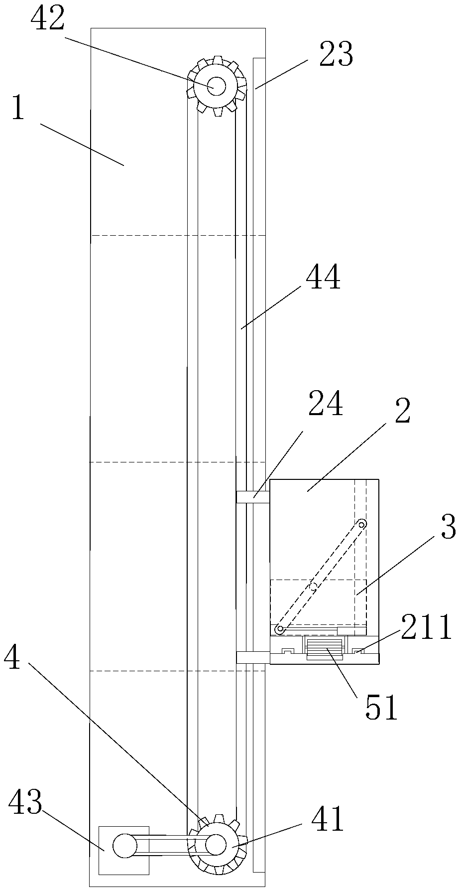 Legal file management cabinet