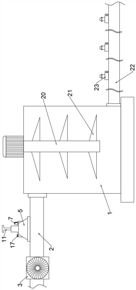 Automatic water conservancy irrigation device