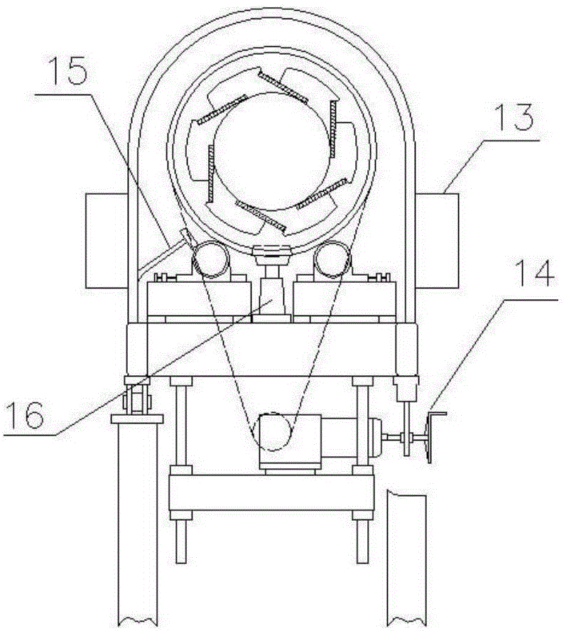 Calcination crystallization method of nanometer TiO2/porous mineral composite material