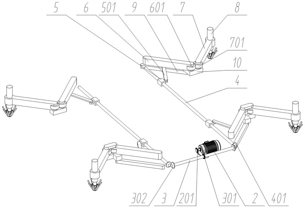 Hydraulic device for engineering vehicle based on control