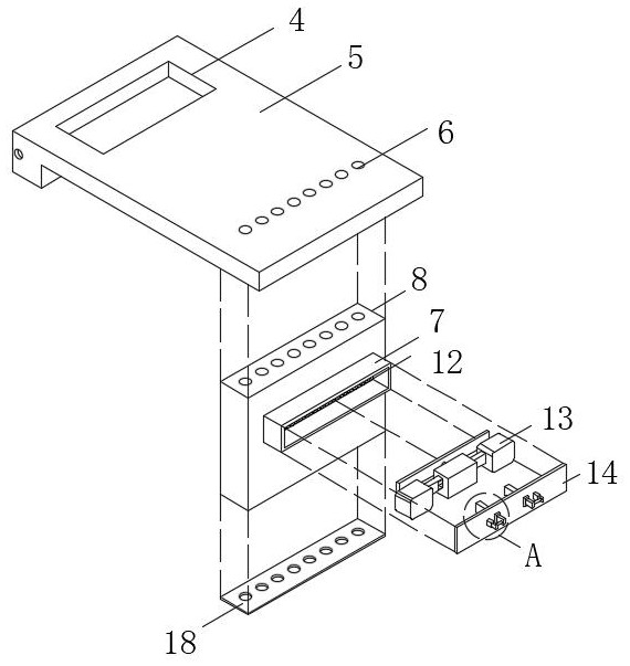 A high-voltage DC circuit breaker valve tower structure and its use method