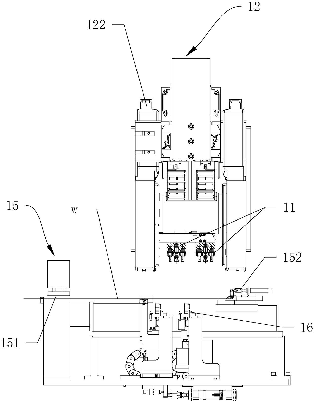 Solar cell series welding system